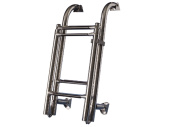 BATSYSTEM BUT55 Folding Transom Ladder 1185x200 mm – Stainless Steel with Jumper