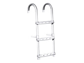 LALIZAS Fixed Ladder 1360x350 mm – Stainless Steel with Anti-Skid Polypropylene Steps