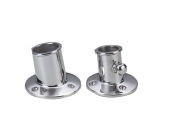 Top Mount Flag Pole Socket Talamex 316 Stainless Steel