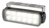Hella Sea Hawk LED Deck Floodlight 9-33V with Diffused Light – 136x42x49 mm
