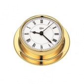 BARIGO 6710MS Brass Ship's Clock ⌀88 mm