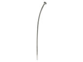 Boat Curved Flag Pole ⌀25 mm 304 Stainless Steel – Durable and Elegant Flagpole for Your Vessel