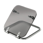 Vetus PLANUS Deck Hatch Class AII CE - Vent and Escape Hatches with 10mm Smoky Acrylic Glass